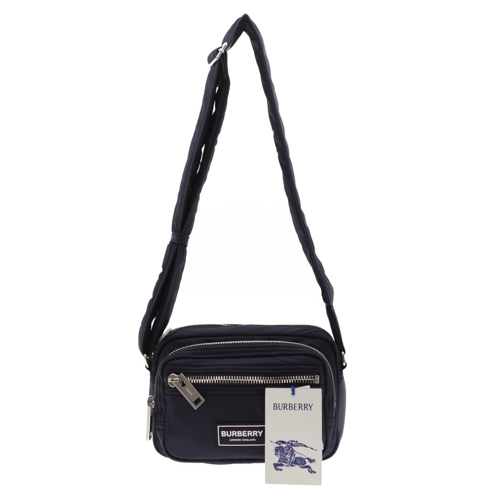 Burberry Warner Camera Crossbody Bag Navy Blue Nylon New - Picture 4 of 12